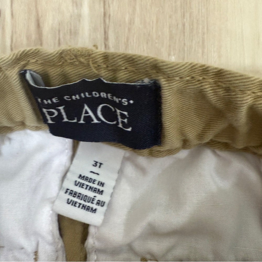 The Children's Place Tan Kids Chino Pants Size 3T - Picture 3 of 4